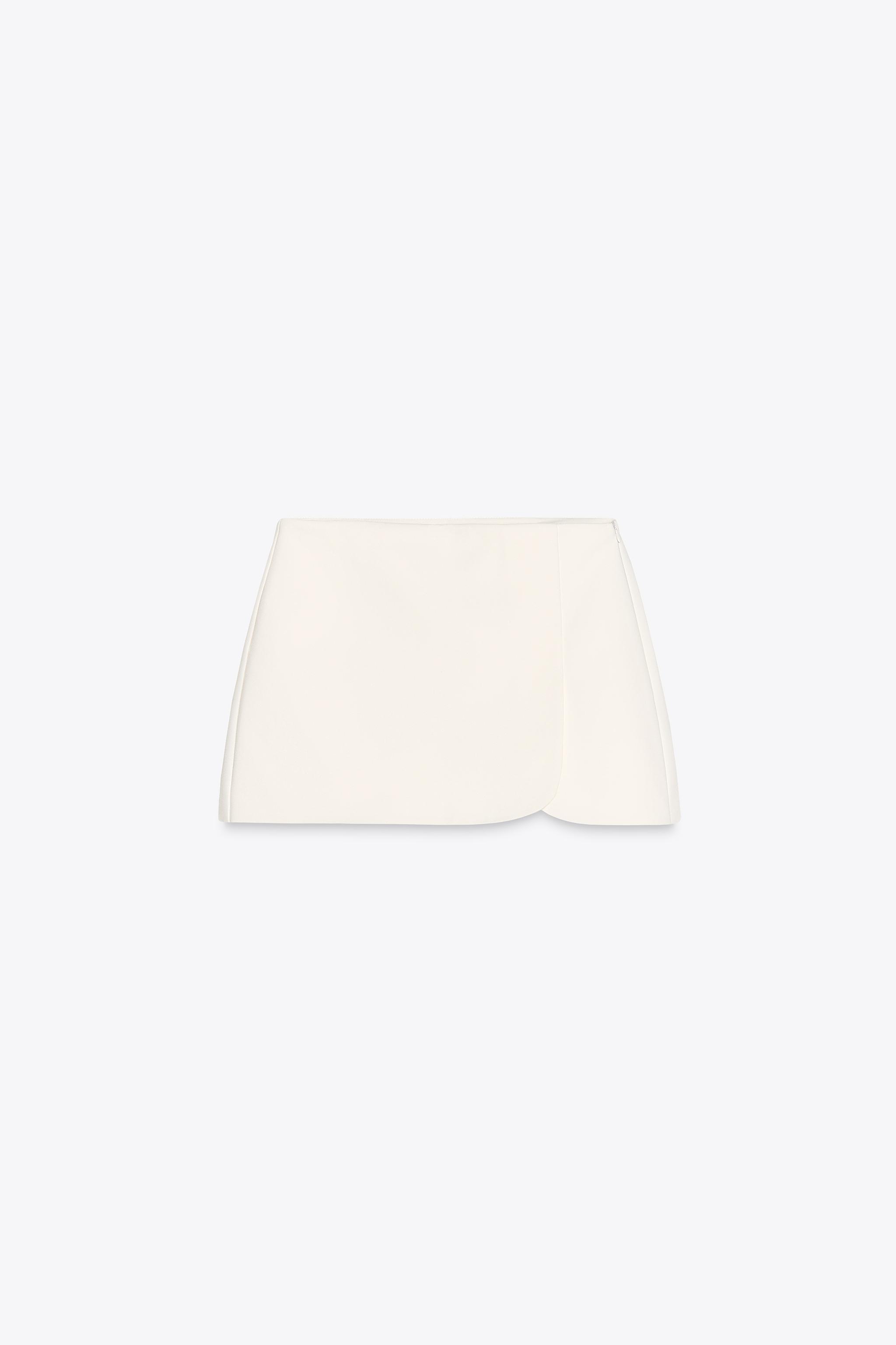 SKORT - Oyster-white | ZARA United States