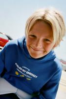 PLAIN SWEATSHIRT WITH RAISED TEXT