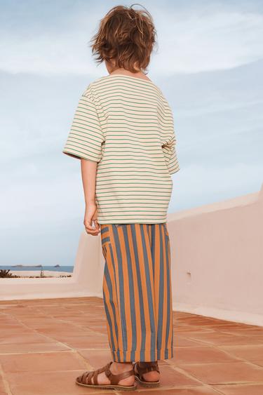 LIMITED EDITION STRIPED TROUSERS - Blue/White by Zara - Image 2
