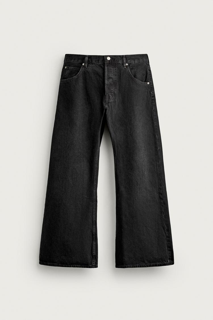 BARREL FLARE FIT JEANS