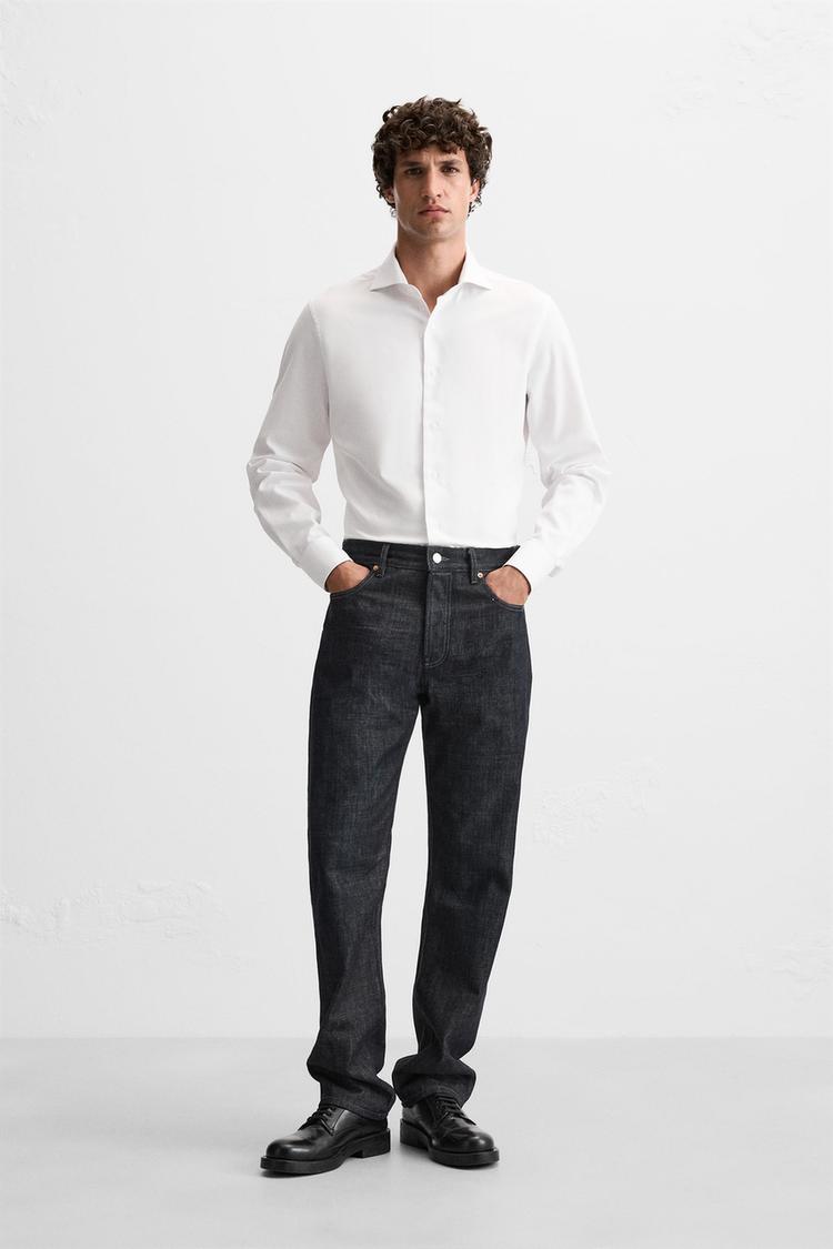 Formal White Shirt Black Jeans Buy Men White Formal Shirt