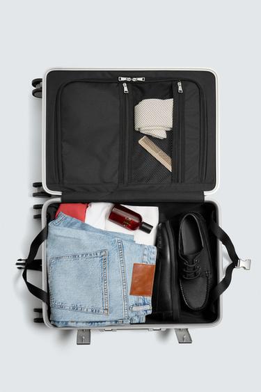 VALISE CABINE EN ALUMINIUM - Argent de Zara - Image 7