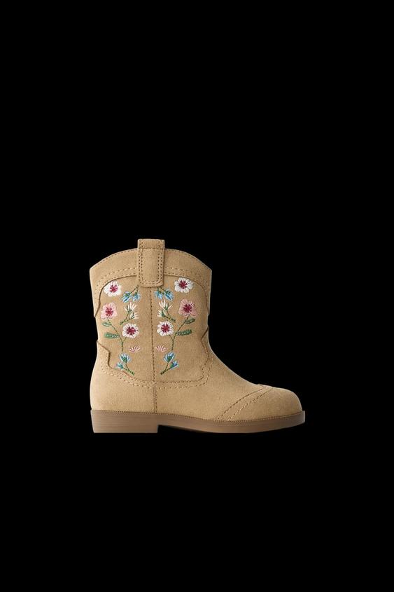 ZARA - BOTTES COW-BOY BRODÉES