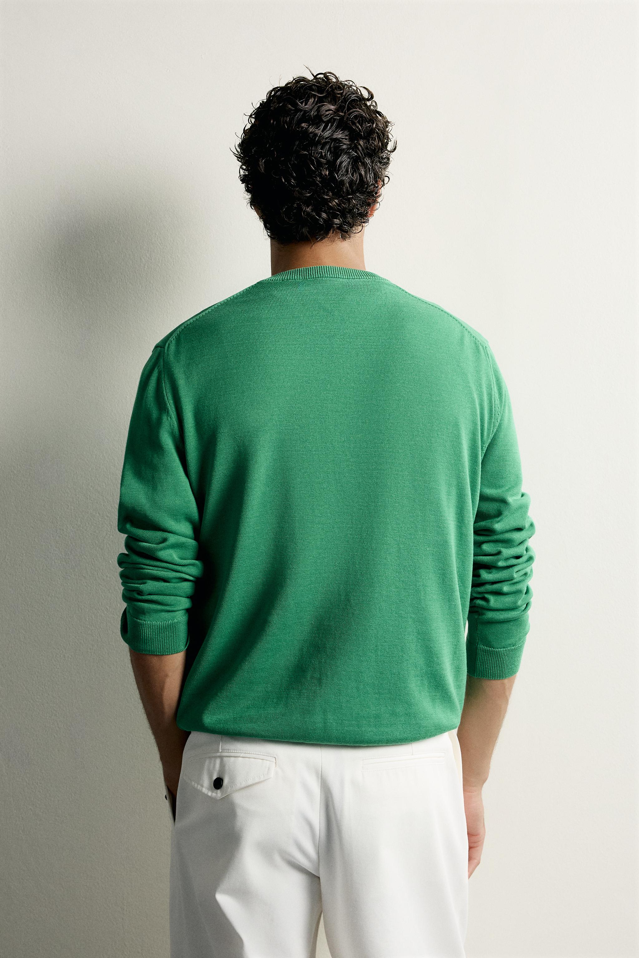 COTTON REGULAR FIT JUMPER