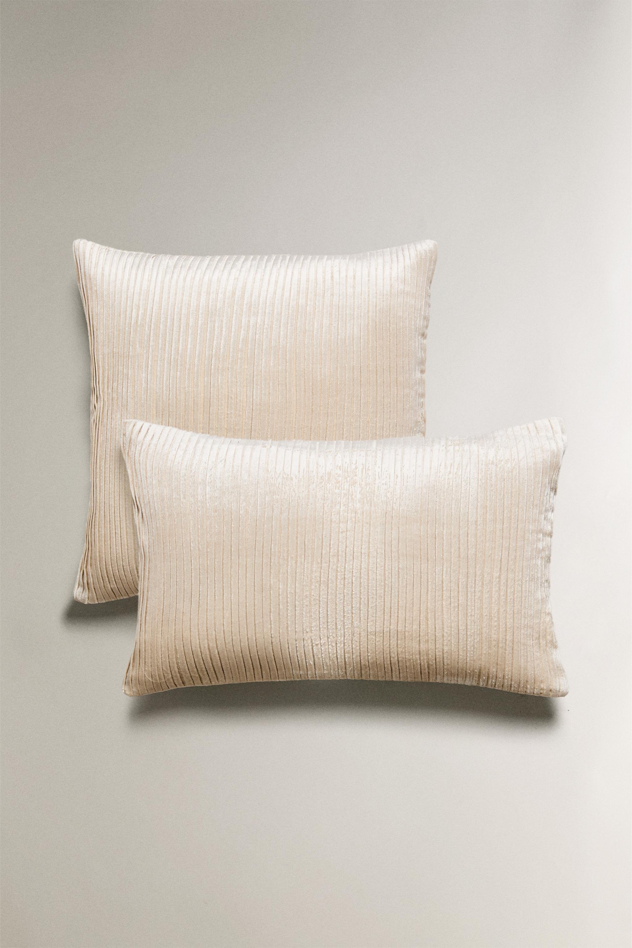 エクリュ レースクッション飾り＊〜