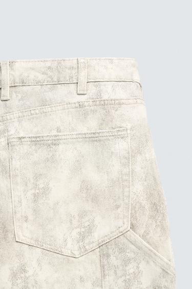 CARPENTER POCKET BERMUDA SHORTS - Printed by Zara - Image 8