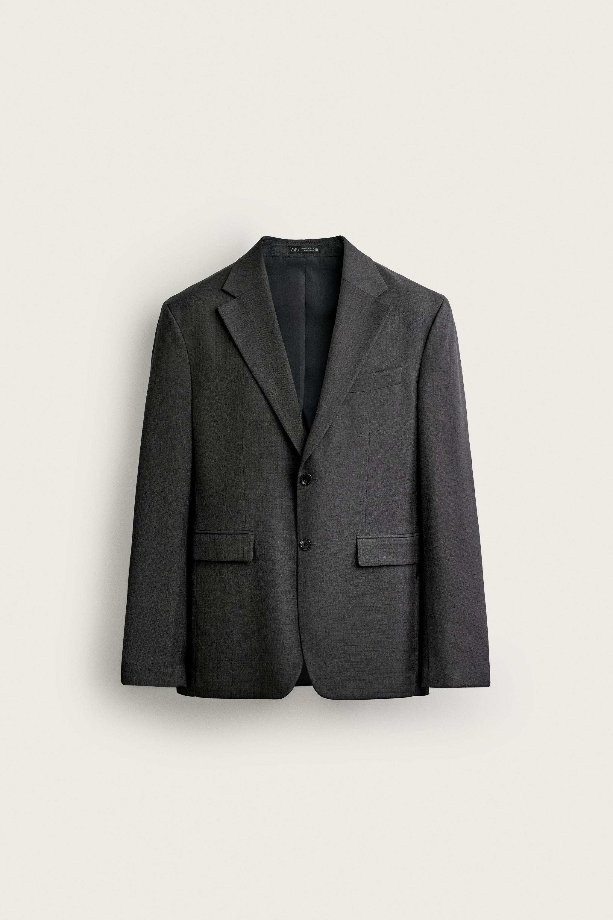 COMFORT SUIT BLAZER — Anthracite Gray