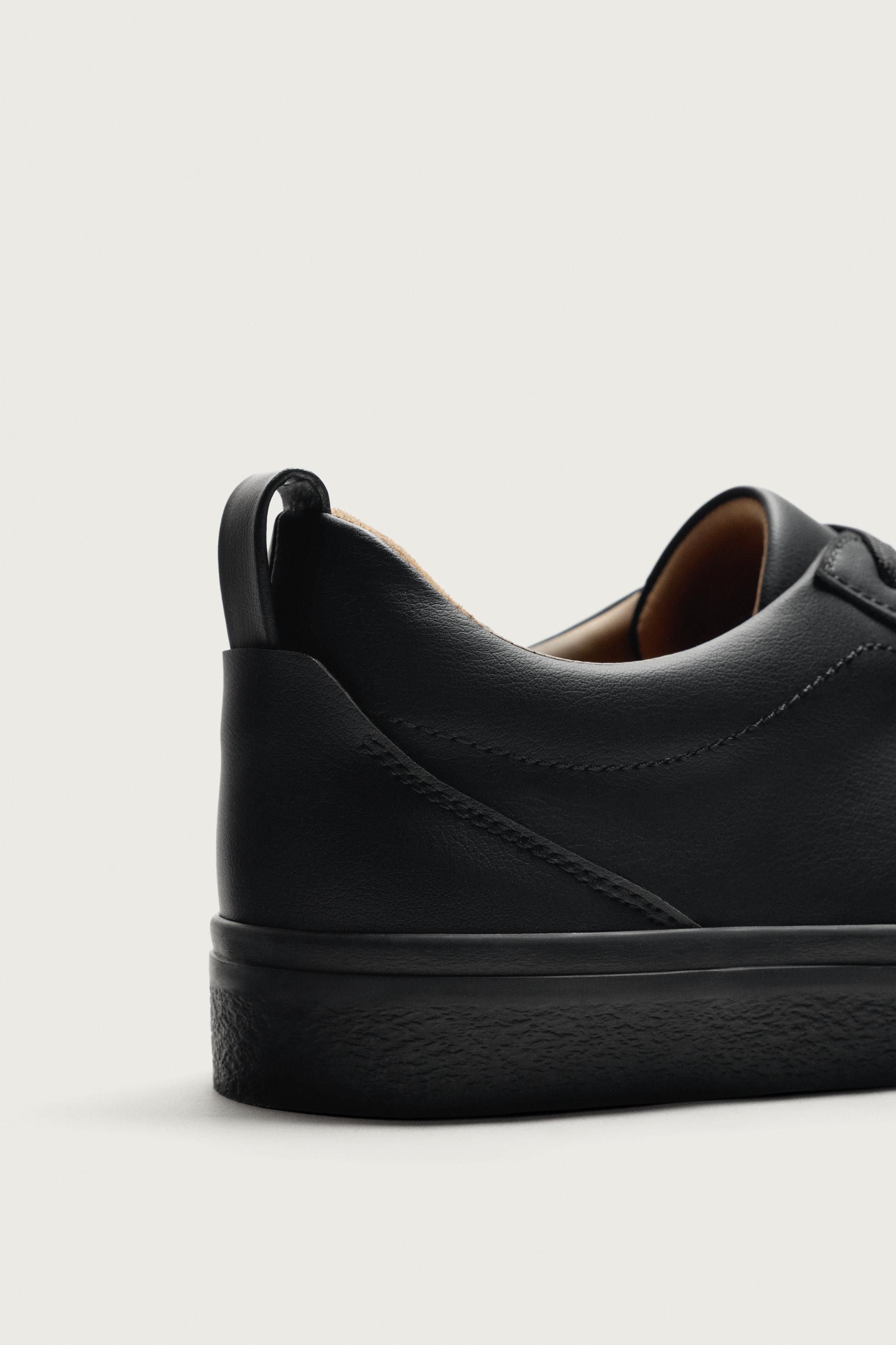 Мужские кроссовки Zara MINIMAL SNEAKERS — фото 6