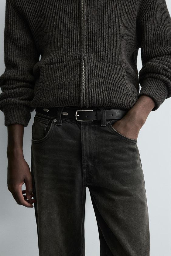 LIMITED EDITION STUDDED LEATHER BELT