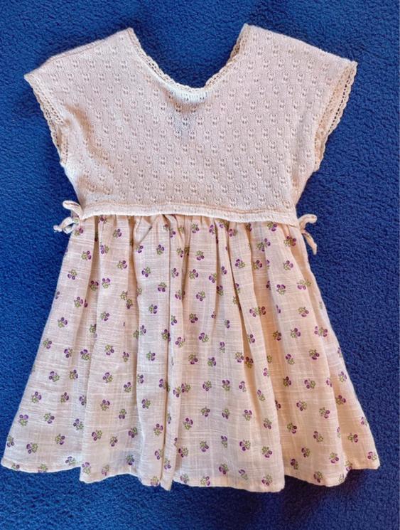 ivory dress summer Short Pink Print Casual with Corset Ivory White / Large a3