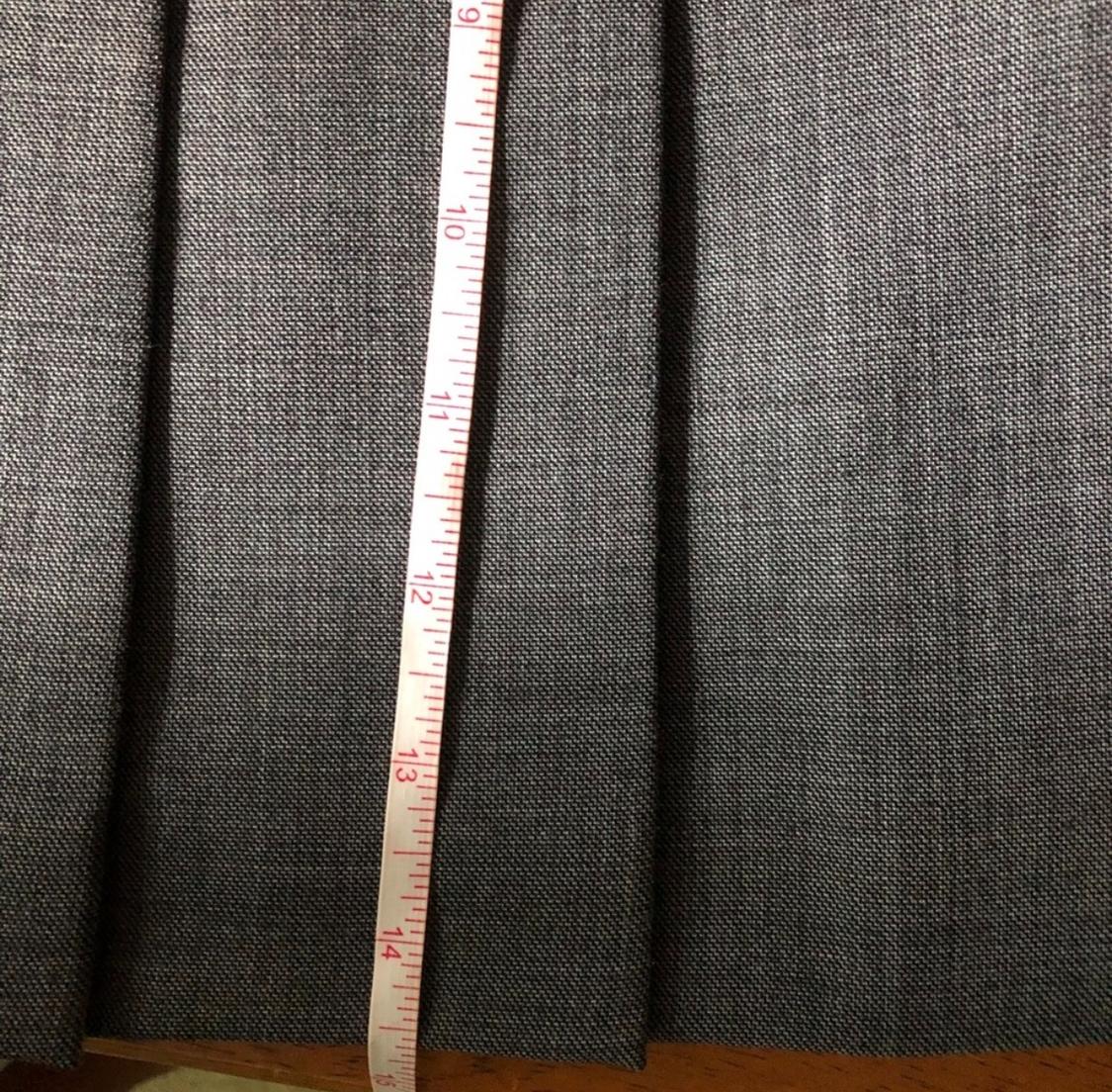 ZW COLLECTION BOX PLEAT WOOL BLEND MINI SKIRT - Image 4