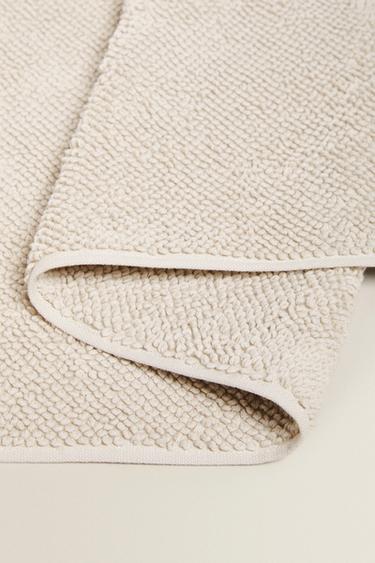 TAPIS DE BAIN UNI BASE ANTIDÉRAPANTE - Sable de Zara