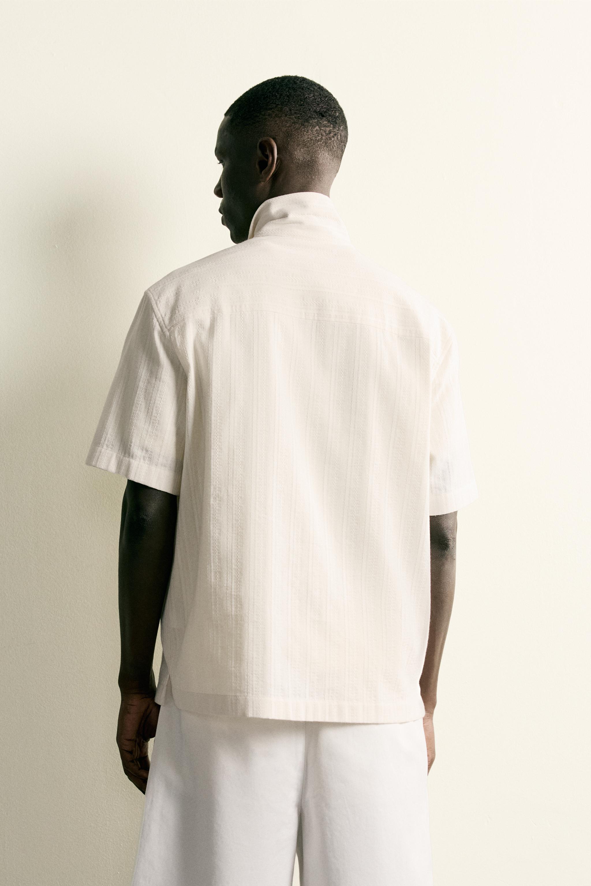 REGULAR FIT JACQUARD POLO SHIRT