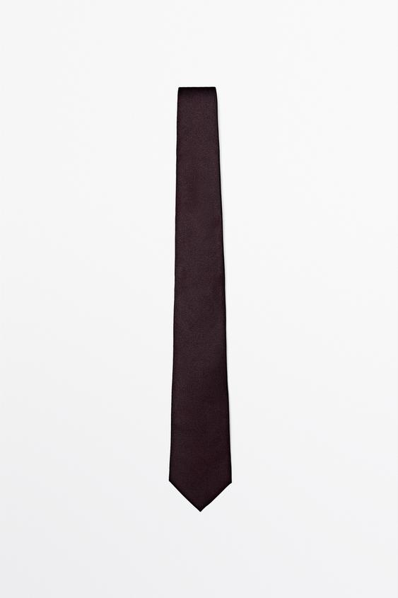 100% silk textured tie from Zara - $100