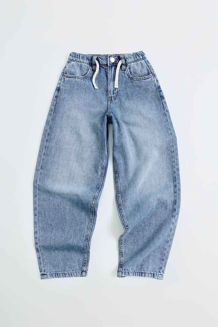 Jeans baggy balloon cordon