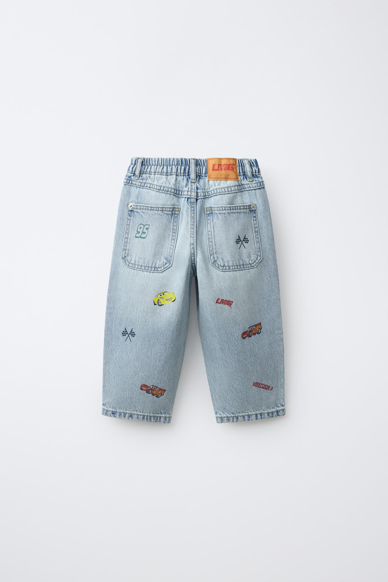 CARS LIGHTNING MCQUEEN © DISNEY/PIXAR BAGGY JEANS — Mid-blue
