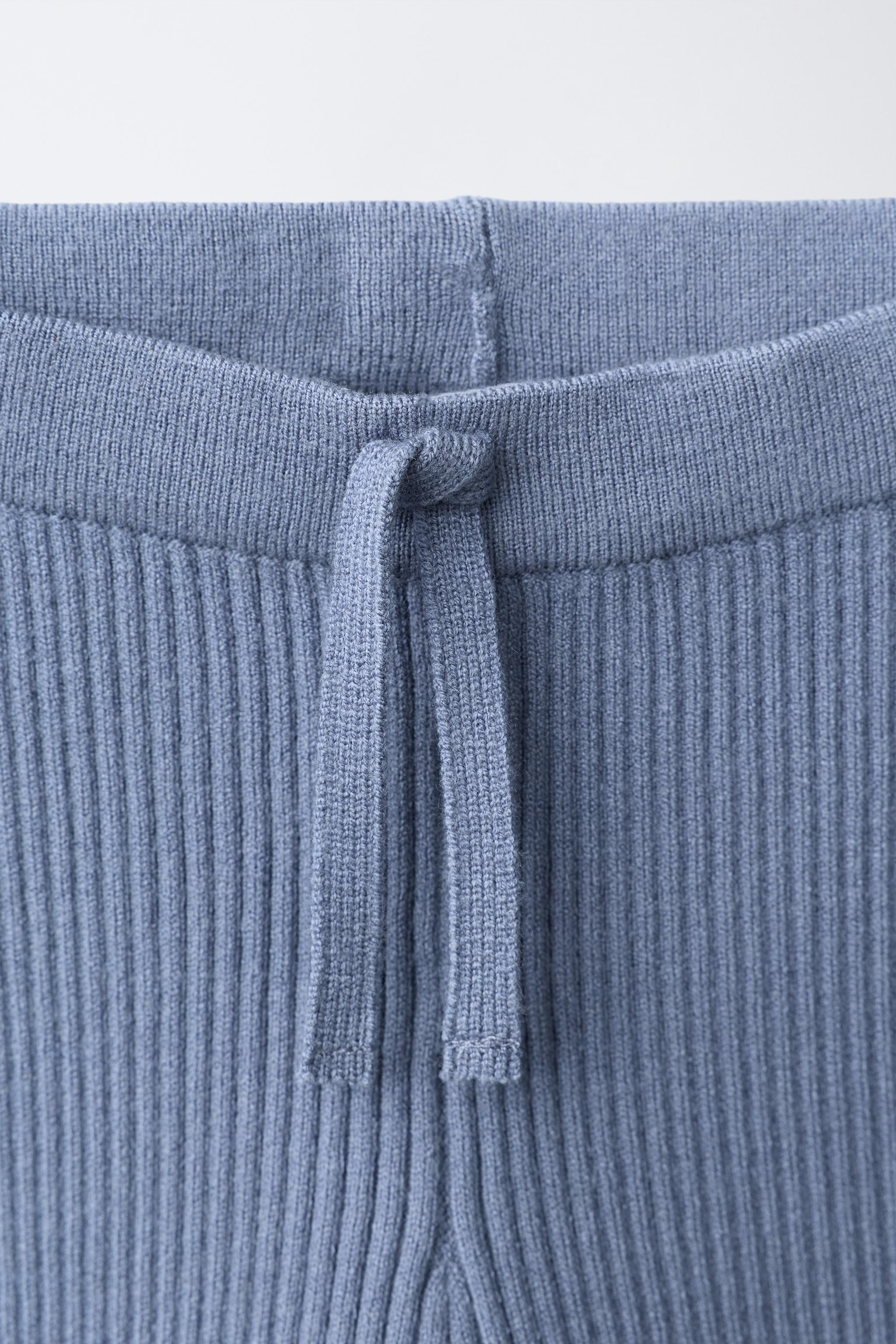 LEGGING EN MAILLE CÔTELÉE