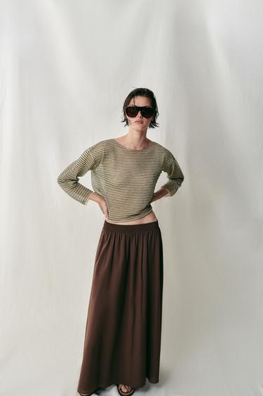 FINE KNIT STRIPED JUMPER - Stripes by Zara