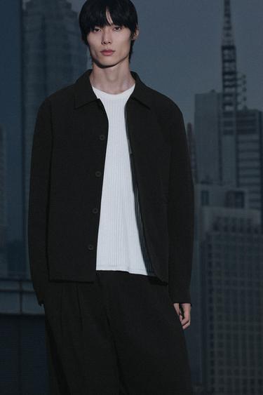 TECHNICAL OVERSHIRT WITH POCKETS - Black by Zara