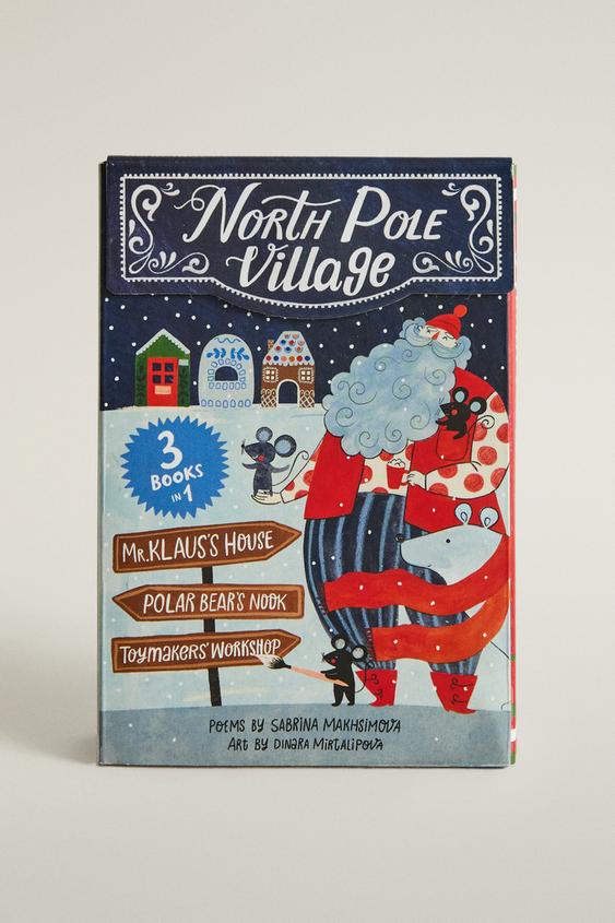 Zara NORTH POLE VILLAGE CHRISTMAS KIDS' BOOK (ENGLISH) - Multicolored - Image 0