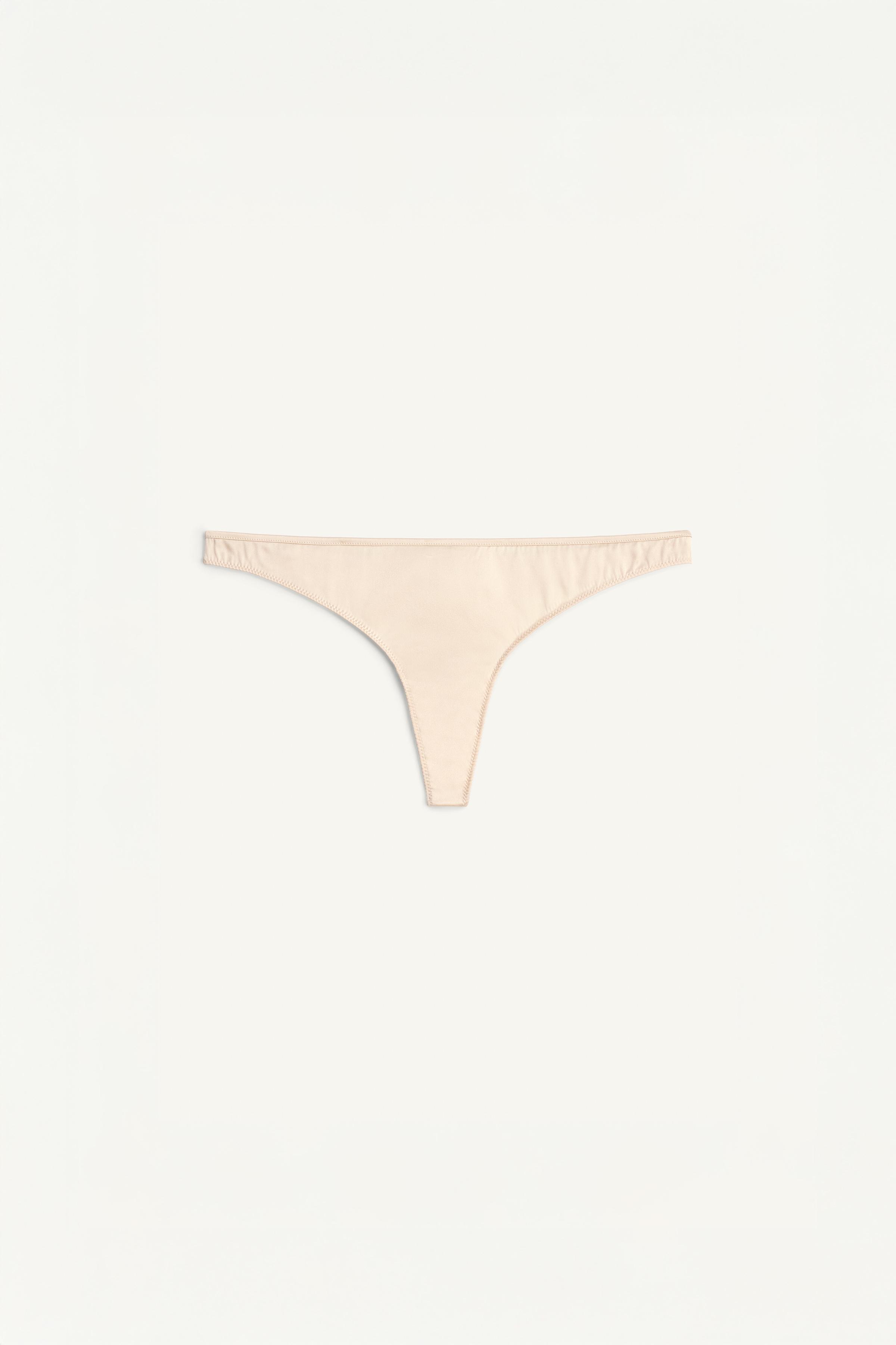 LIMITED EDITION SILK MINIMAL THONG