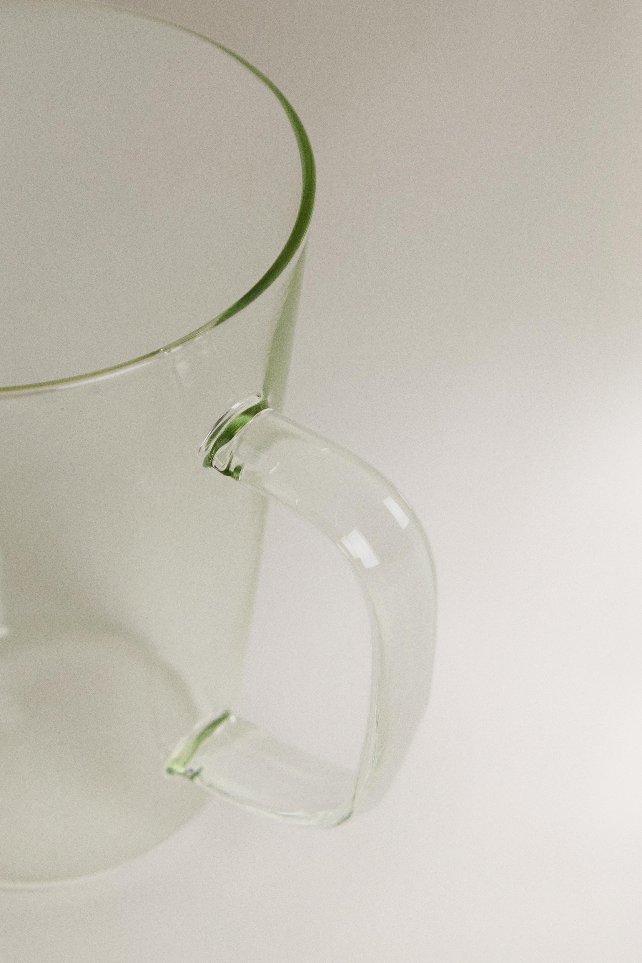 BOROSILICATE MUG WITH INITIAL N