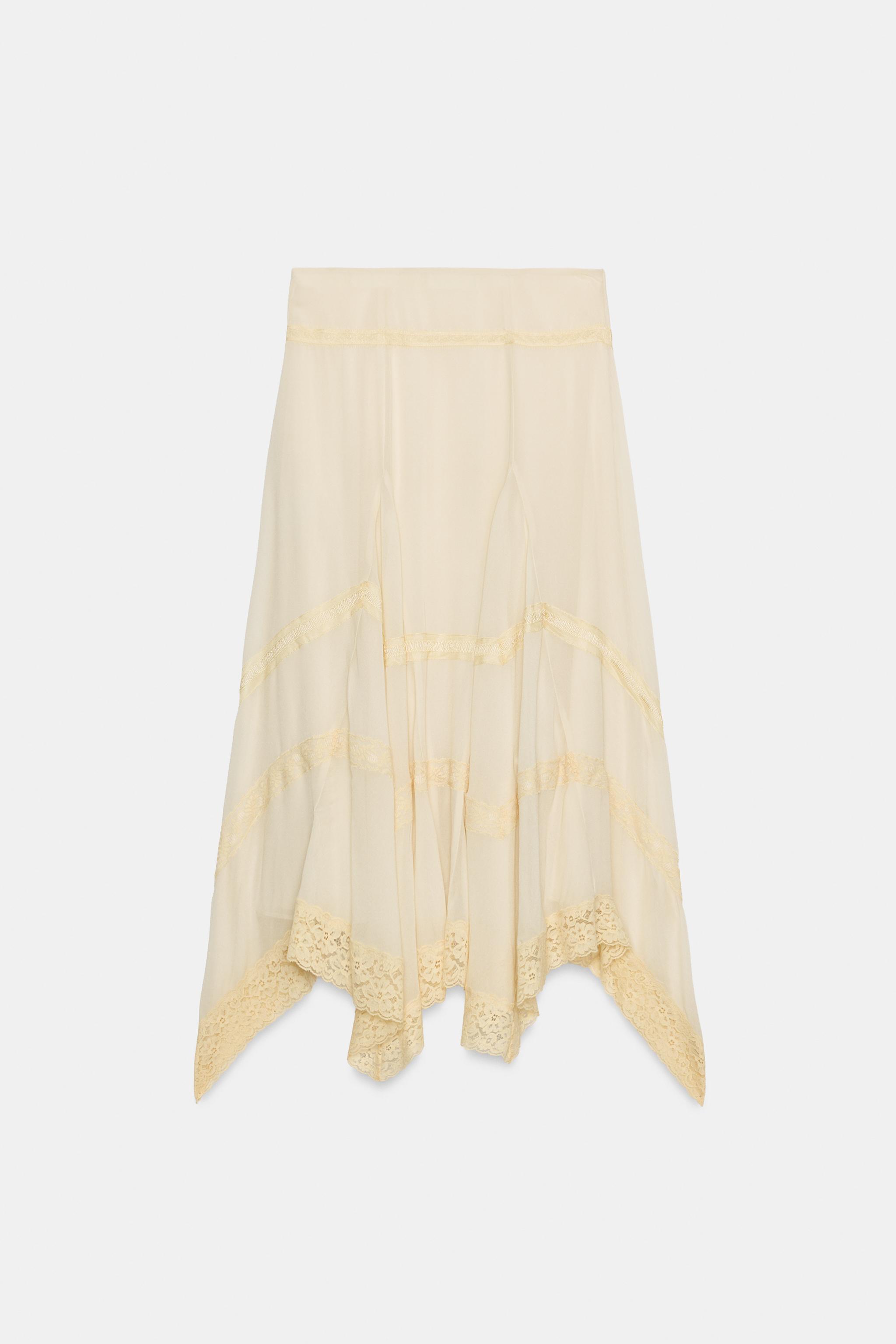 ZW COLLECTION COMBINATION LACE SKIRT