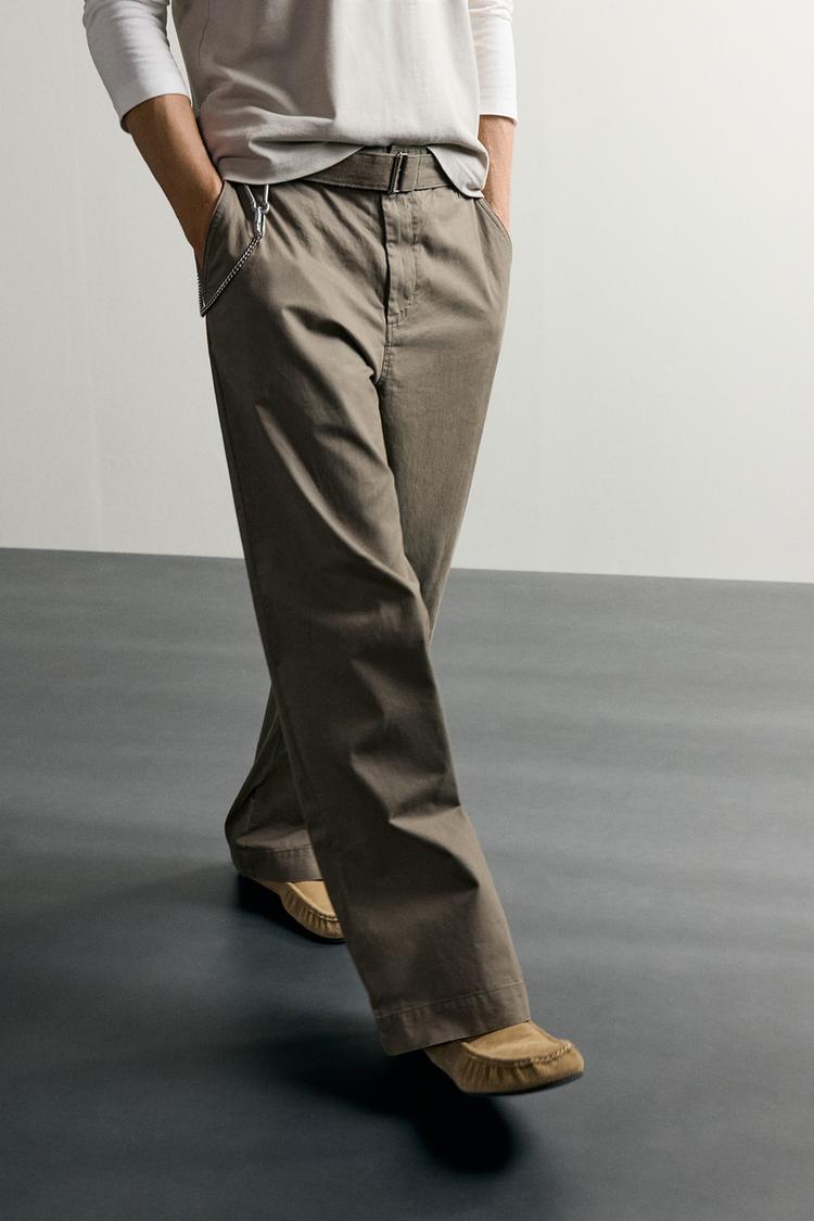 PANTALÓN RELAXED FIT CINTURÓN
