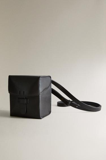 Zara LEATHER CASE FOR LOMOGRAPHY INSTANT CAMERA - Brown - Image 0