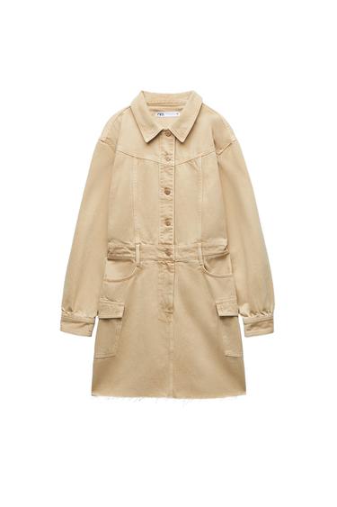 DENIM CARGO DRESS