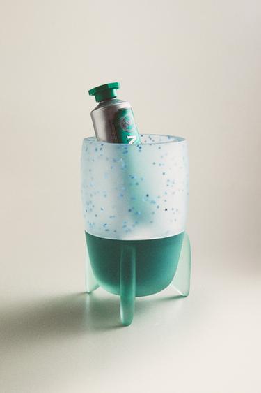 CHILDREN'S SPACESHIP TOOTHBRUSH HOLDER - Blue by Zara