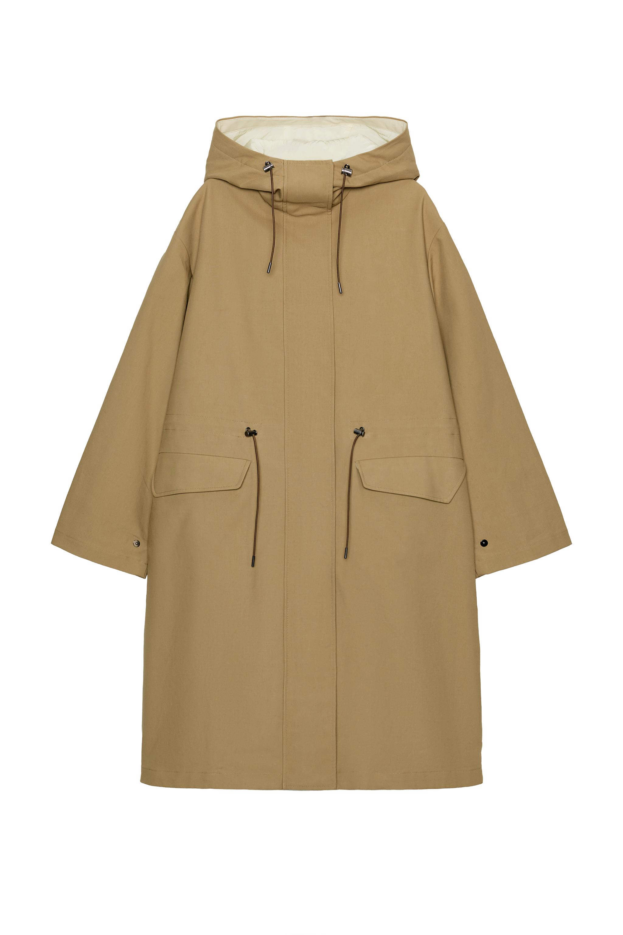 CONTRAST PARKA ZW COLLECTION SECOND HAND | Zara Preowned