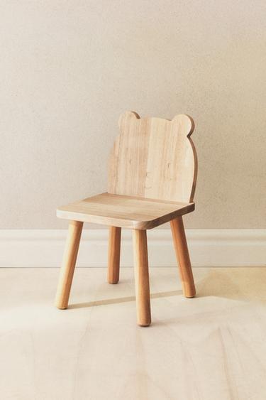 BEAR WOOD CHAIR - Light beige by Zara