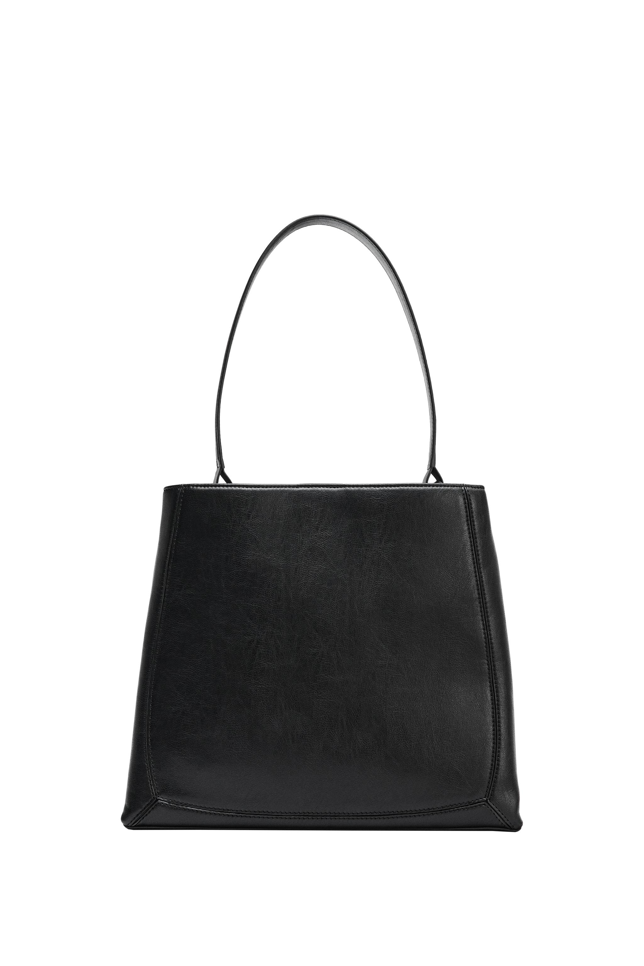 ZARA ファブリックトートバッグX SR_A ブラック3358/620/800 2wayが嬉しい【ZARA ファブリックトートバッグ】 | LEE