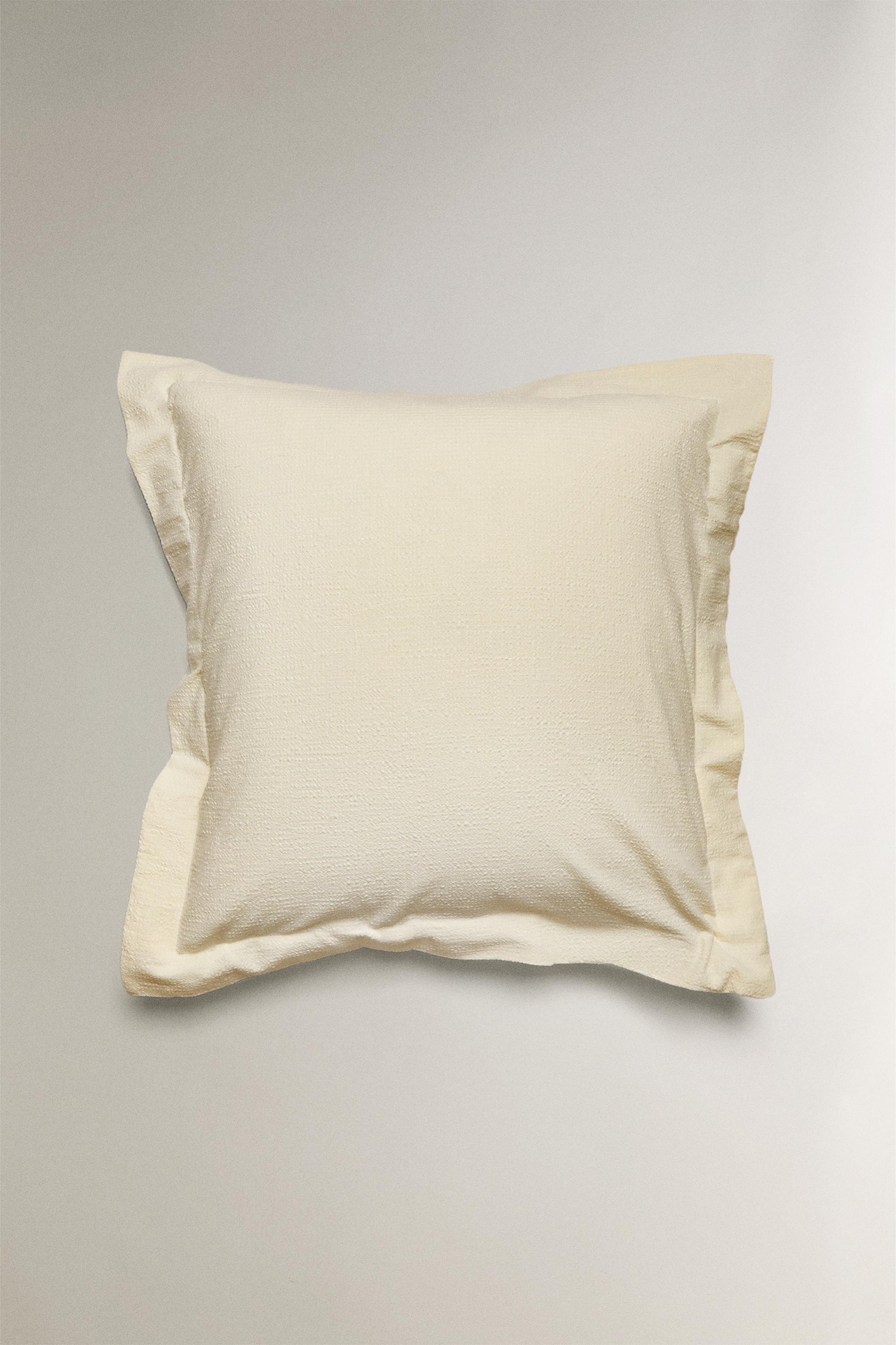TEXTURED COTTON PILLOWCASE