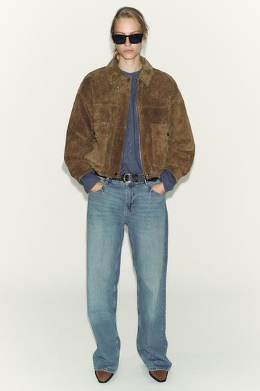 ЗАМШЕВЫЕ БОТИЛЬОНЫ НА КАБЛУКЕ — КОРИЧНЕВЫЙ от Zara