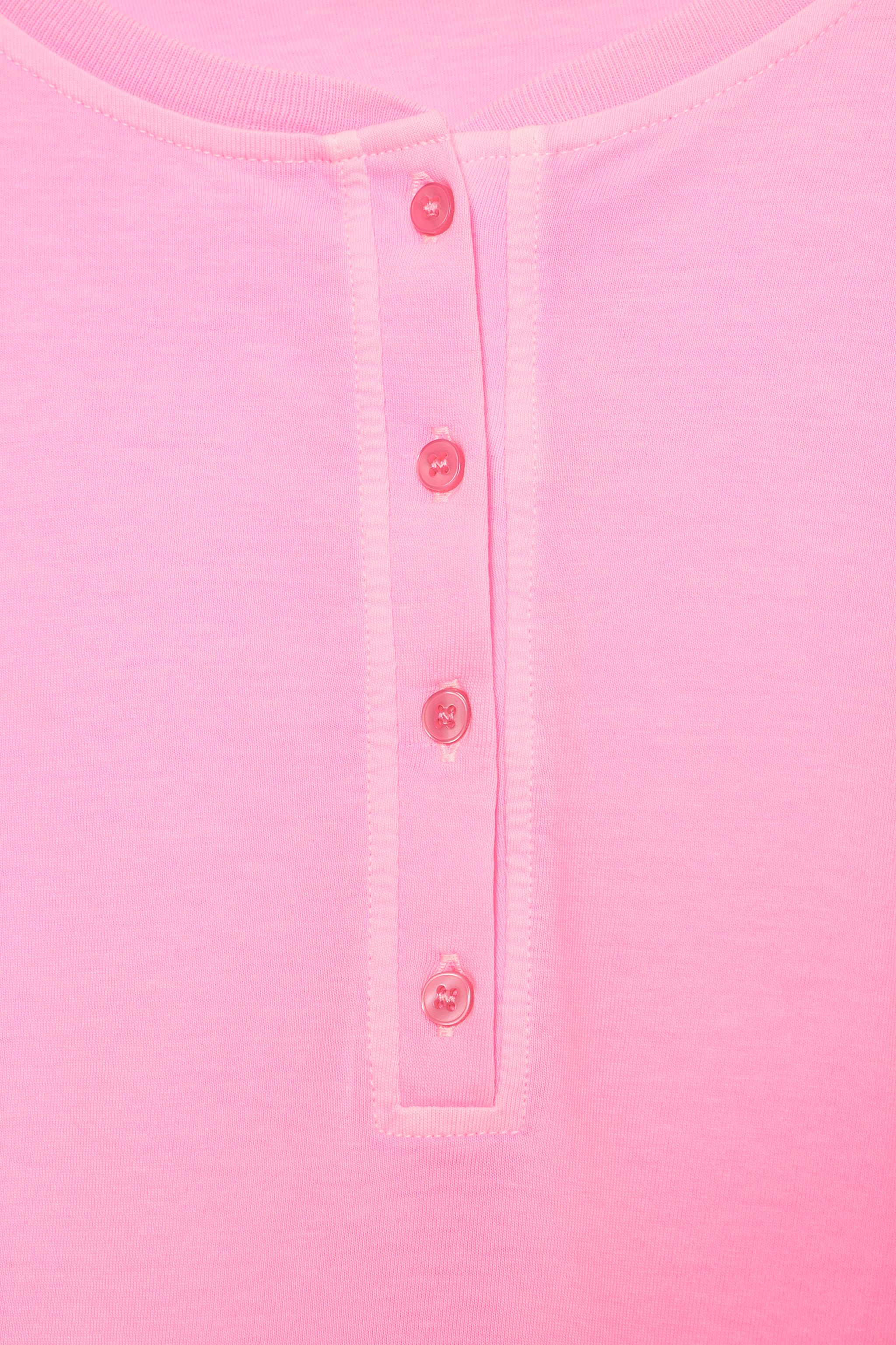 NEON BUTTON T-SHIRT