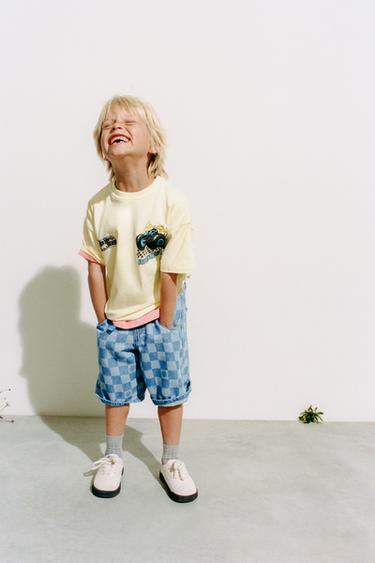 HOT WHEELS MONSTER TRUCK® PRINT T-SHIRT - Yellow by Zara