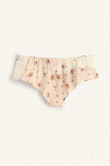 LIMITED EDITION FLORAL BRIEFS - Printed by Zara - Image 2