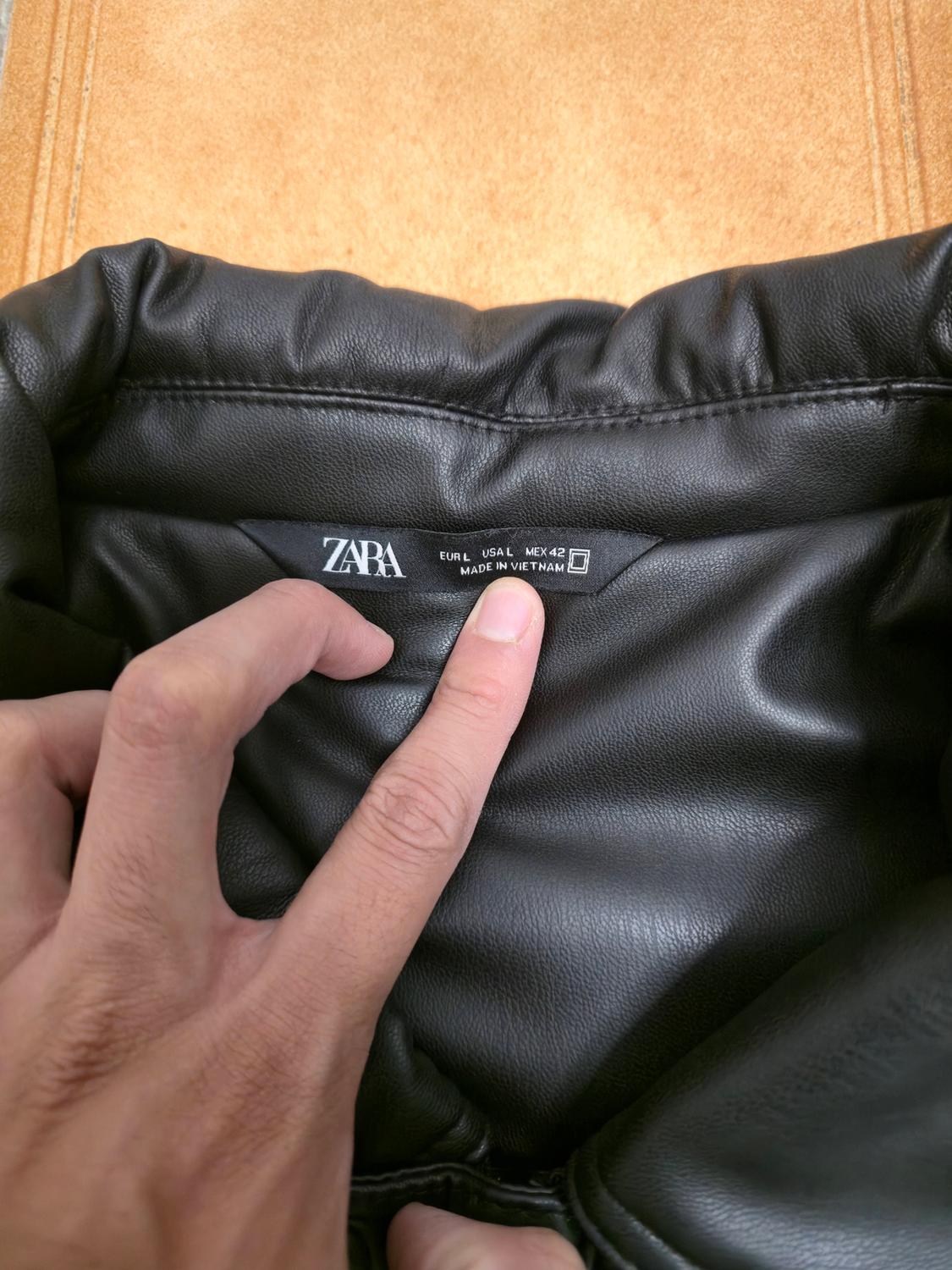 FAUX LEATHER JACKET - Image 4