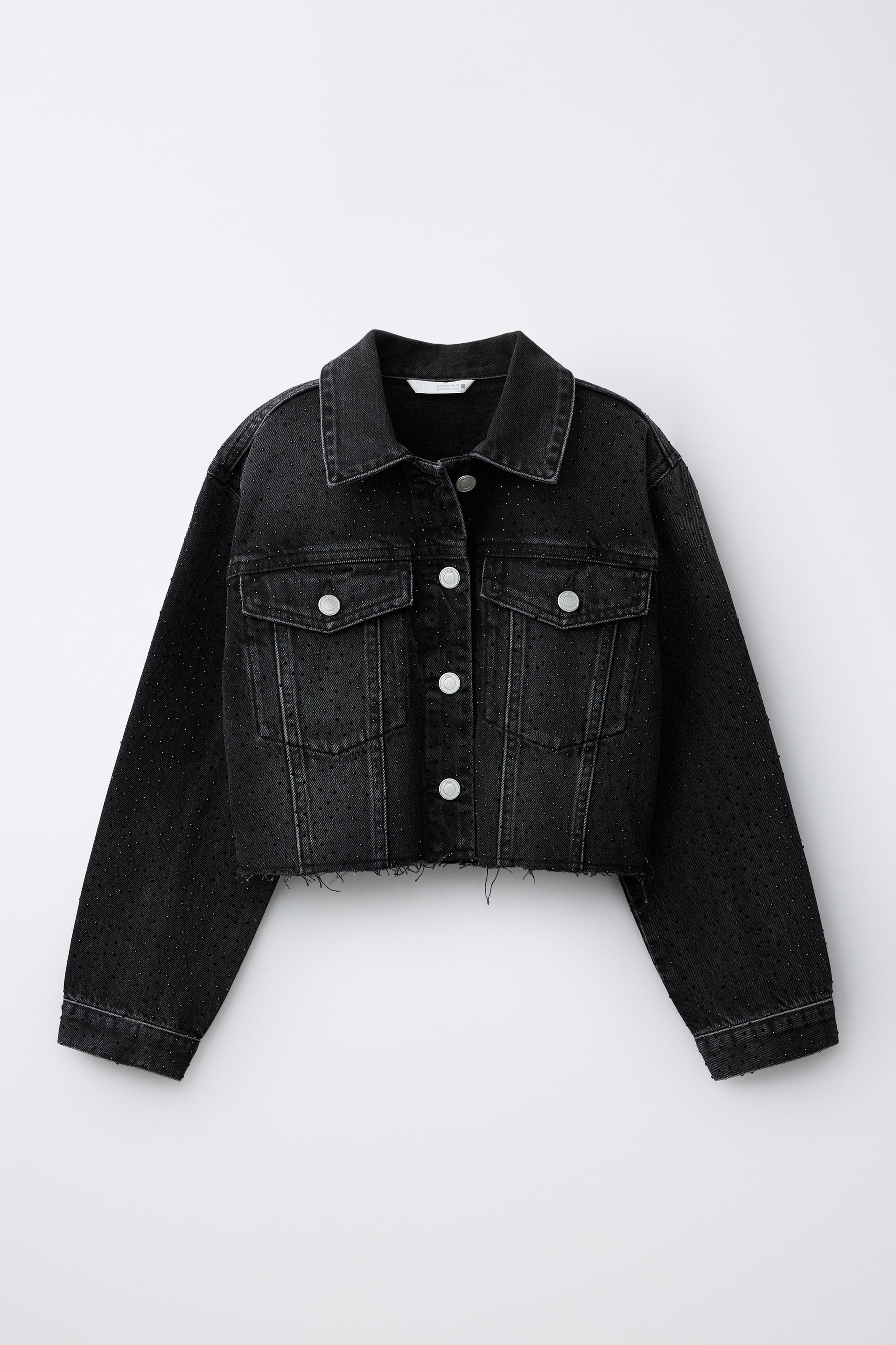 Rhinestone Denim Jacket