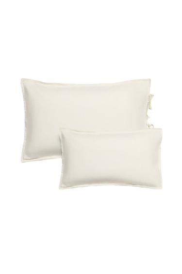 PLAIN KIDS' PILLOWCASE - Oyster-white by Zara