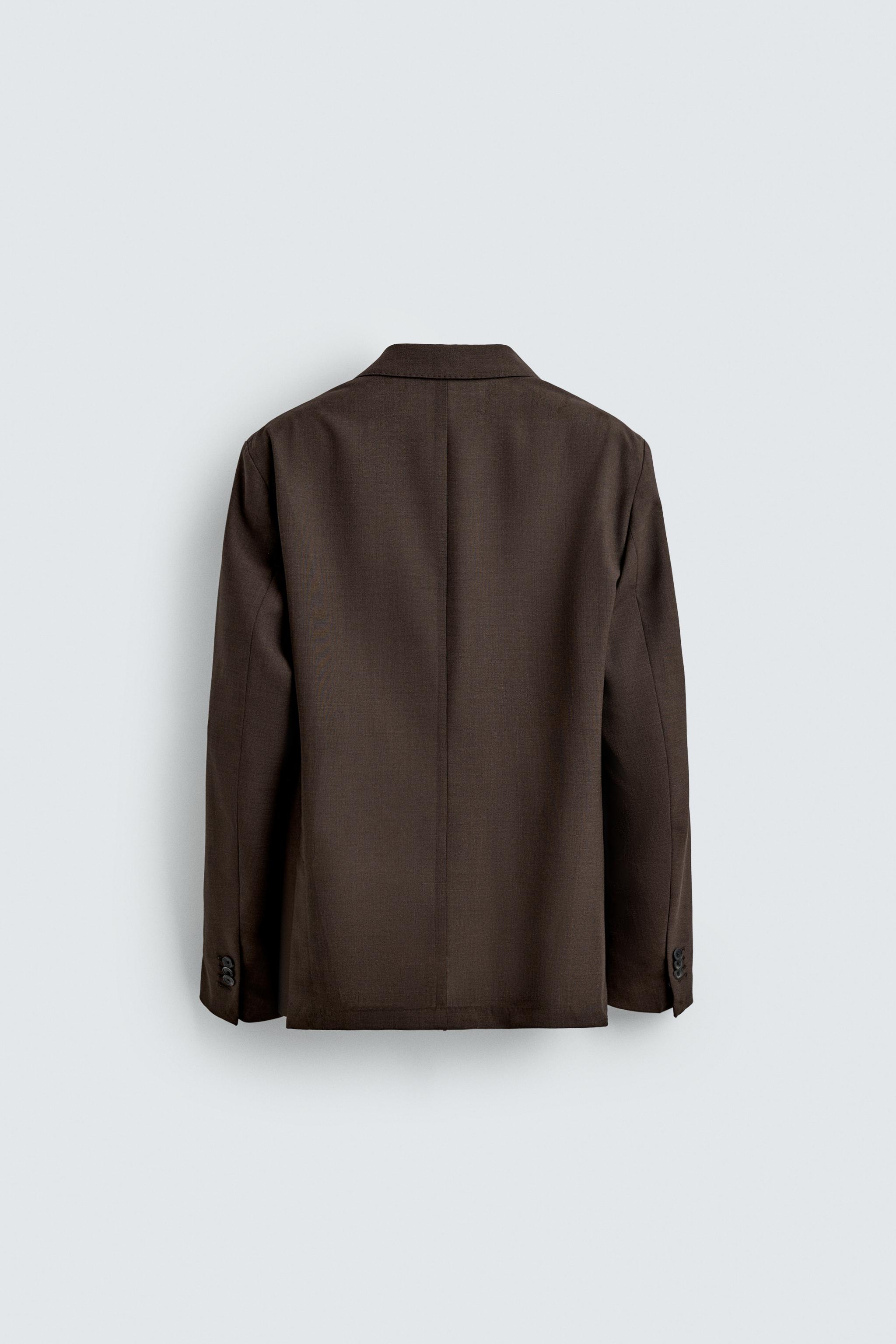 REGULAR FIT 100% WOOL BLAZER
