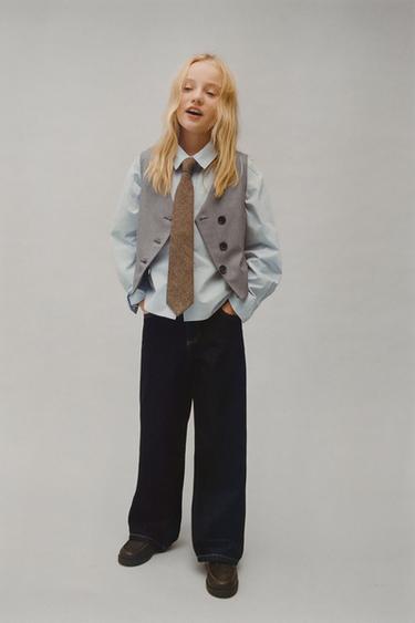 جيليه بتصميم خياطة بنقشة الهاوند توث - فيسون الخاص بـ Zara