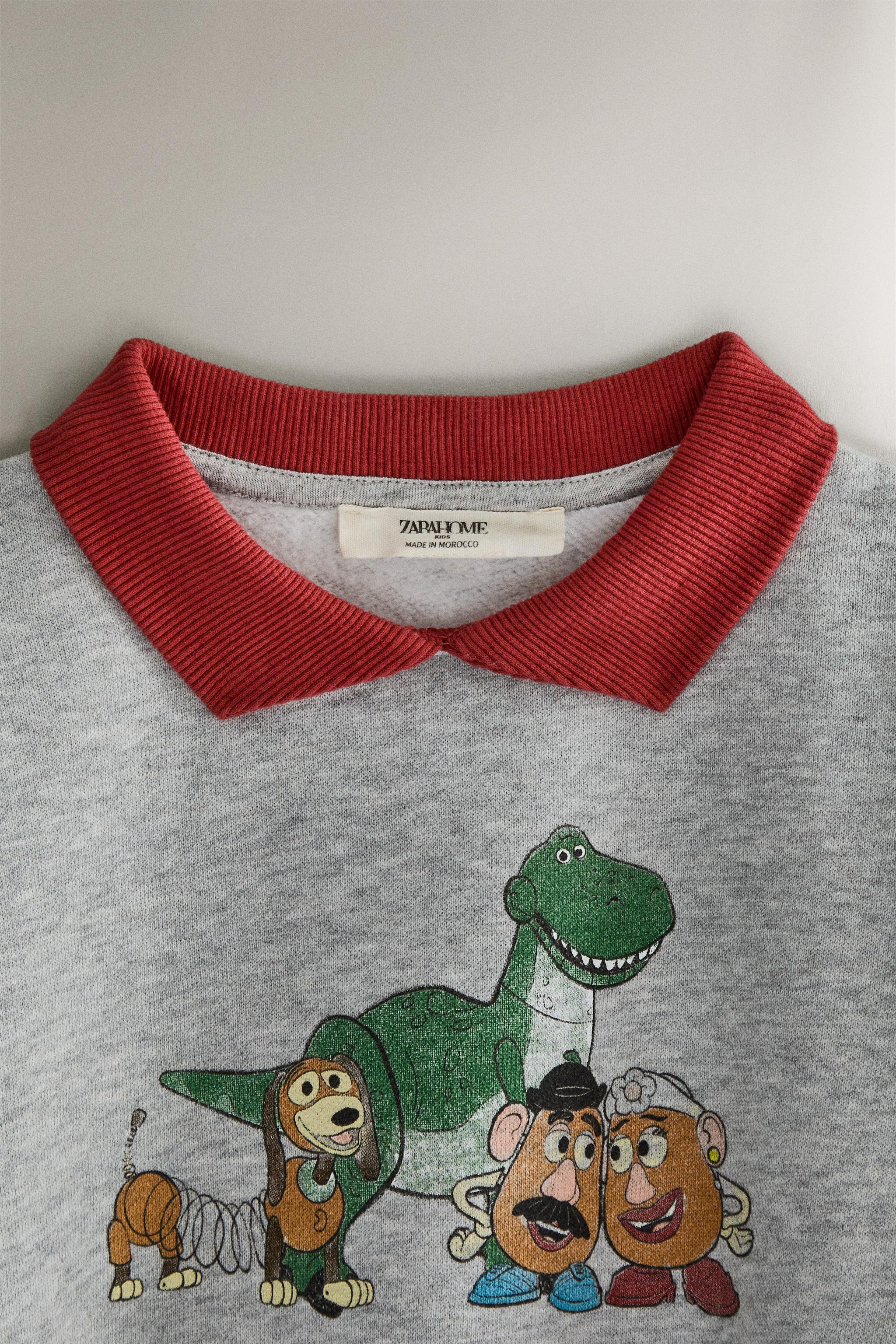 PLUSH SWEATSHIRT TOY STORY © DISNEY/PIXAR - Gray marl | ZARA