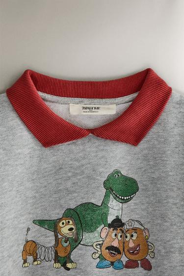 SWEAT MOLLETON TOY STORY © DISNEY/PIXAR - Gris chiné de Zara - Image 1