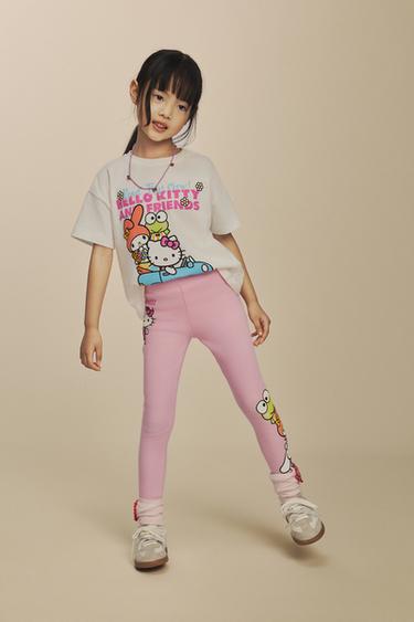 Zara 凱蒂貓和朋友們©三麗鷗汽車T恤 - 白色