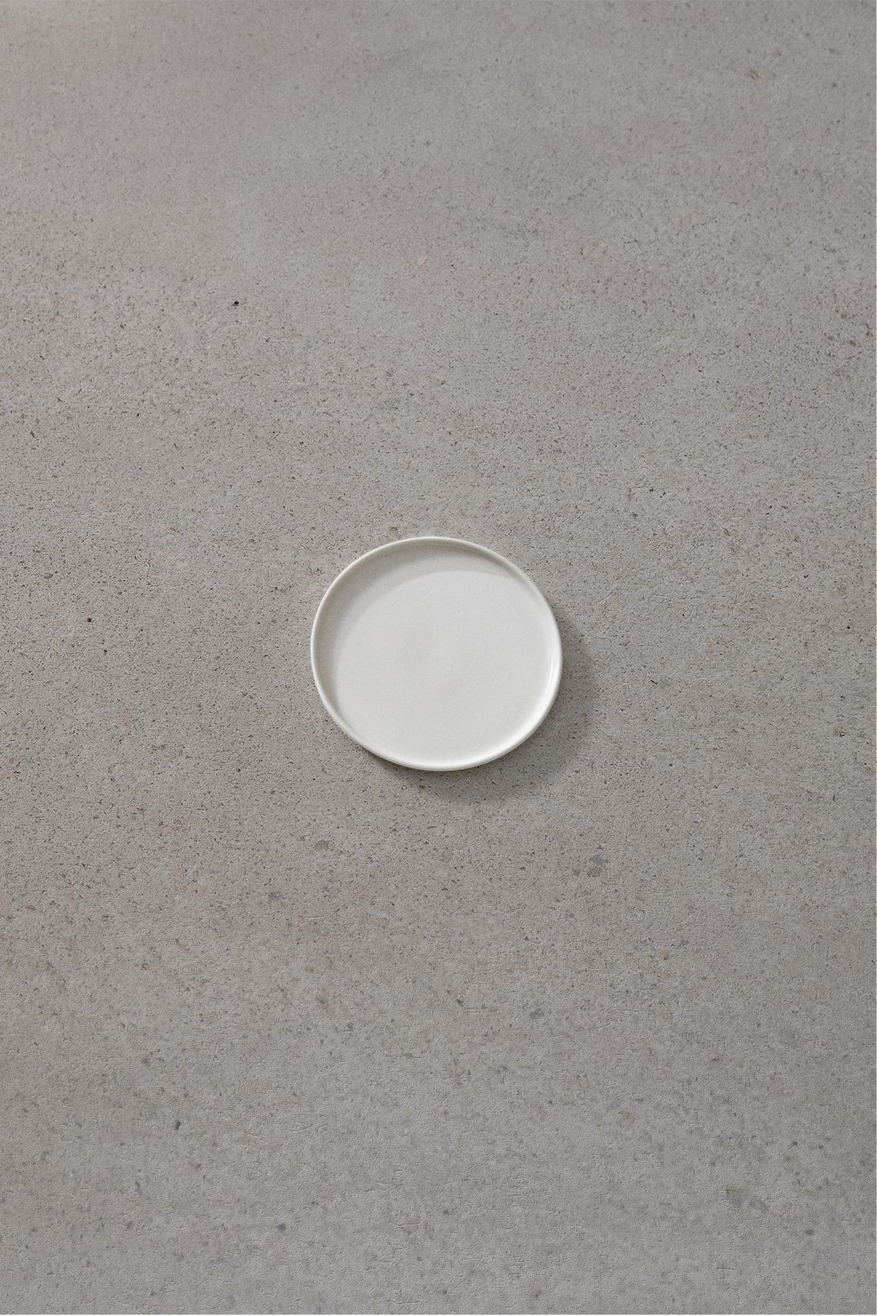 SET OF 2 - PLATE XS — ecru-white
