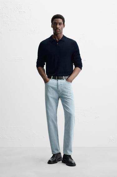 „STRAIGHT REGULAR FIT“ DŽINSAI – Light blue – „Zara“