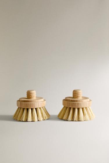 REPLACEMENT BRISTLES (SET OF 2) - Light beige by Zara